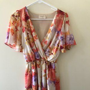 Everly Spring Floral Dress